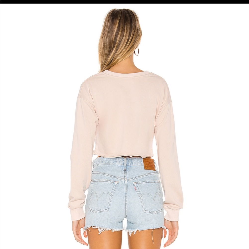 Cropped sweatshirt